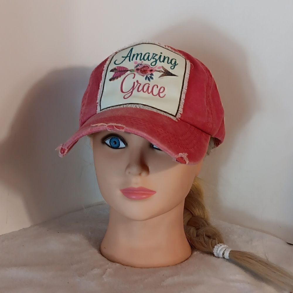 Southern Junkie Amazing Grace Distressed Women's Cap